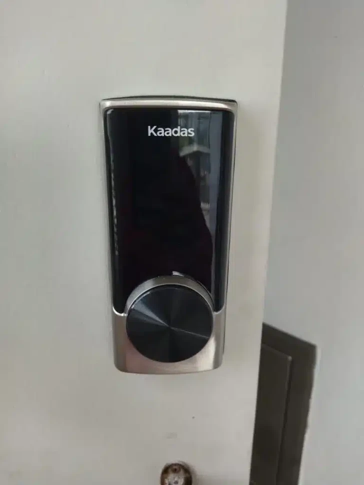 Kaadas RX-C Touchpad Smart Deadbolt Digital Lock PIN Code Key. Satin Nickel