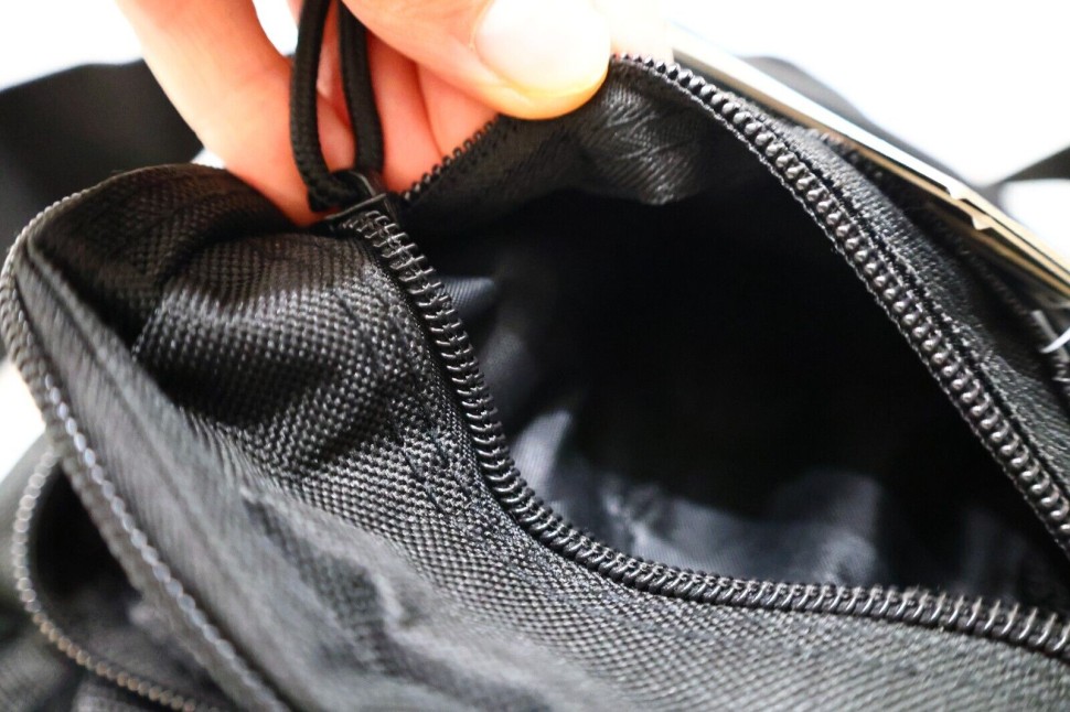 East West USA Black Tactical Shoulder Sling Trail Walker Utility Bag