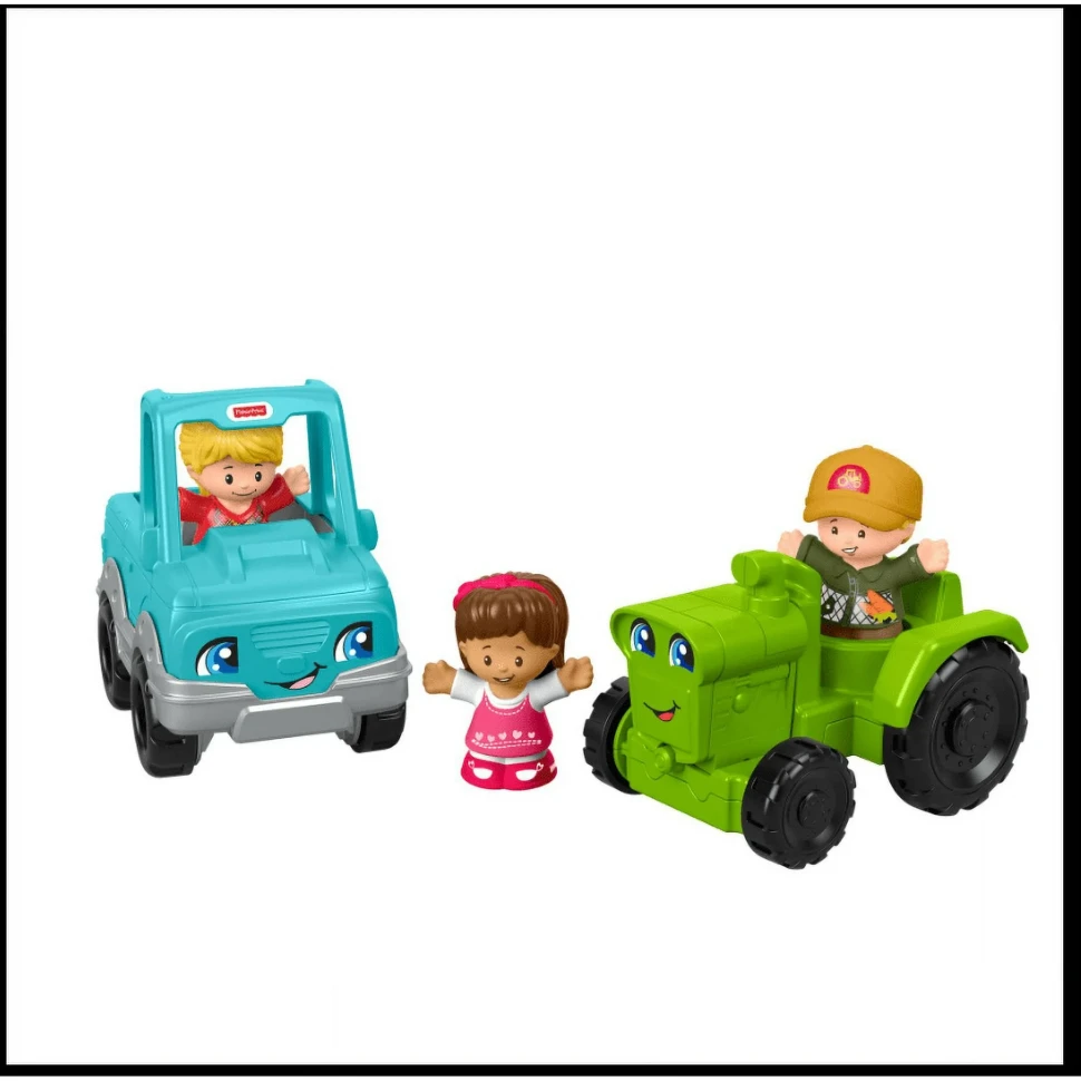 Fisher Price Little People Truckin' Along Vehicle Gift Set