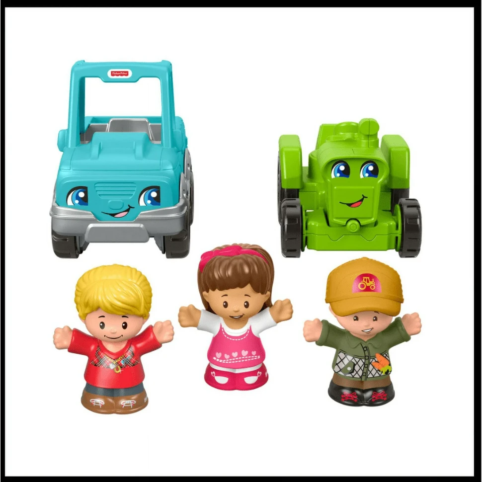 Fisher Price Little People Truckin' Along Vehicle Gift Set