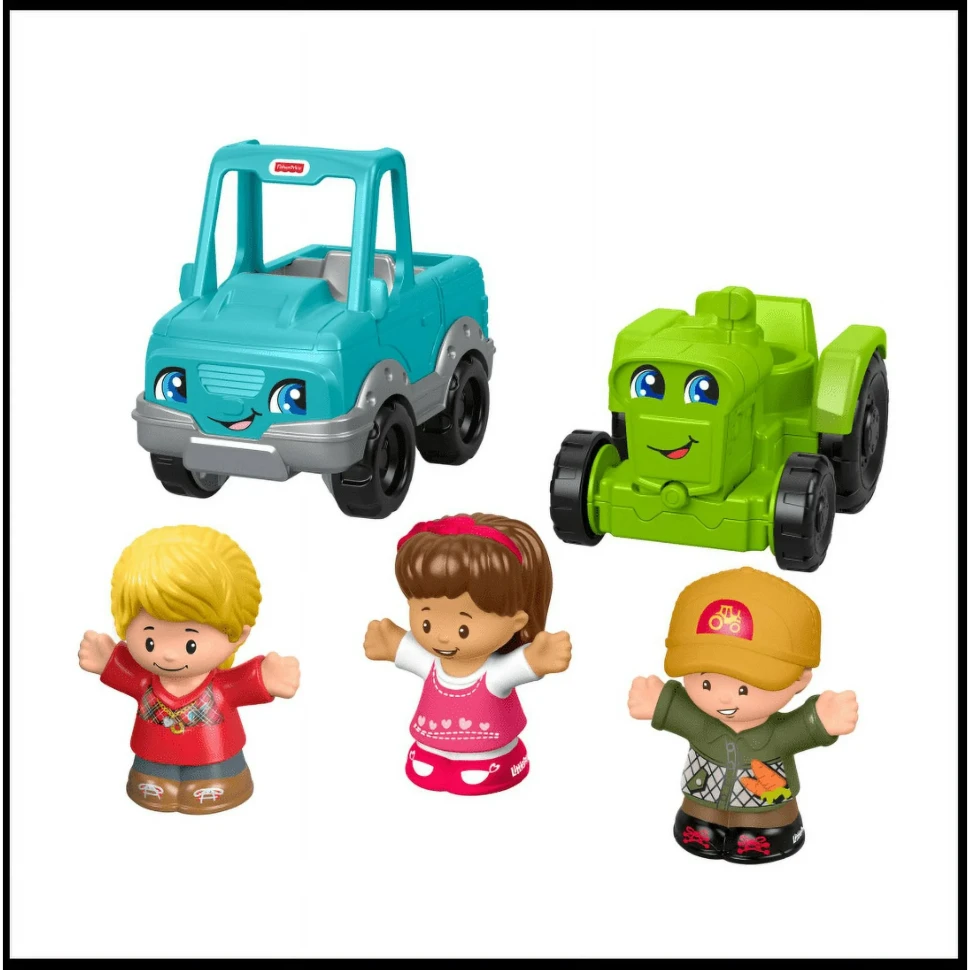Fisher Price Little People Truckin' Along Vehicle Gift Set