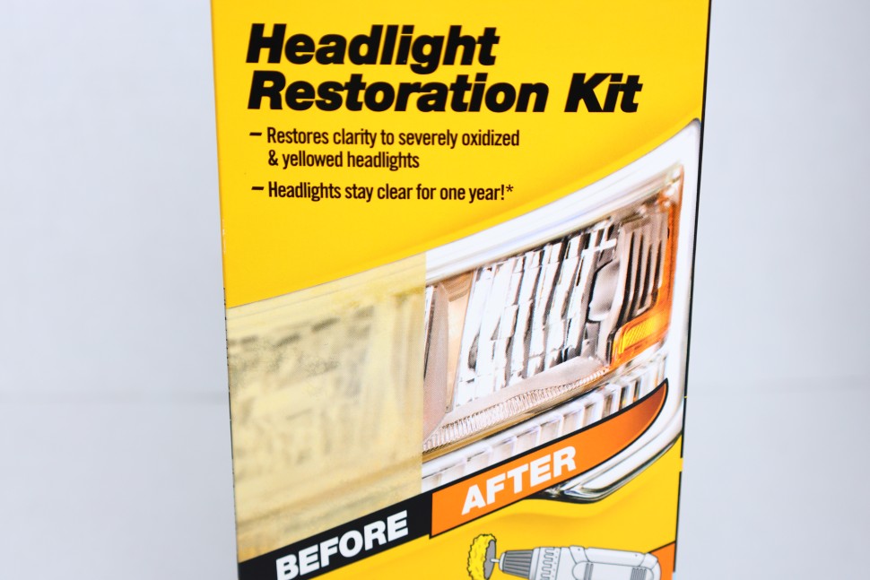 Meguiars G2980 Heavy Duty Headlight Lamp Restoration Kit With Polish And Sealant