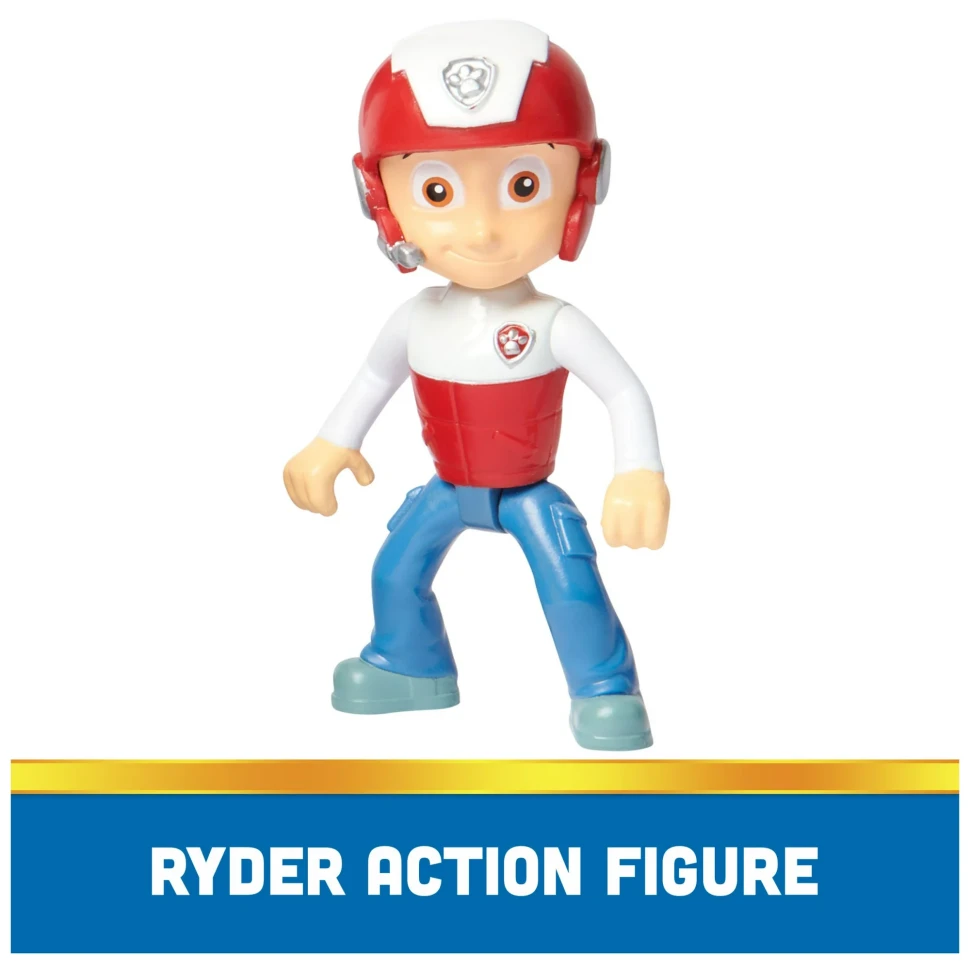 Paw Patrol, Ryder’S Rescue ATV Vehicle with Collectible Figure, for Kids Aged 3 