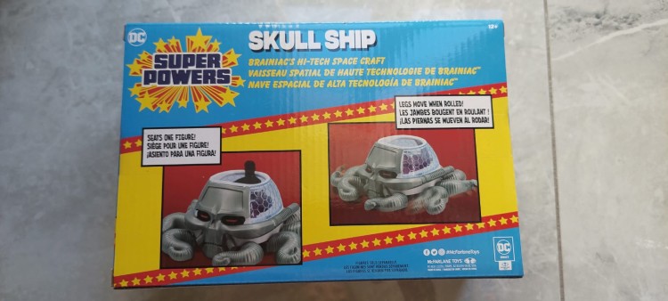 2024 McFarlane Toys DC SUPER POWERS Brainiac's Skull Ship Vehicle New NIB