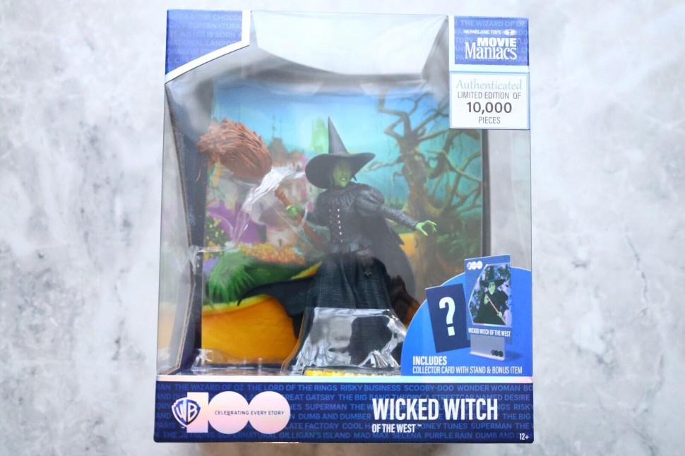 Wicked Witch of the West McFarlane Toys Movie Maniacs Wizard of Oz Limited WB