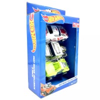 Hot Wheels Fast Racer Pullback 3-pack Cars Bone Shaker/Dawgzilla/Fast Fish