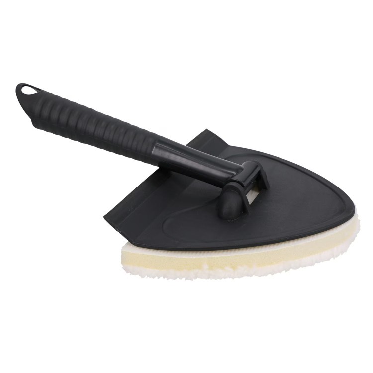 Triangle mop brush car windshield windows or floor tile glass cleaner with wiper