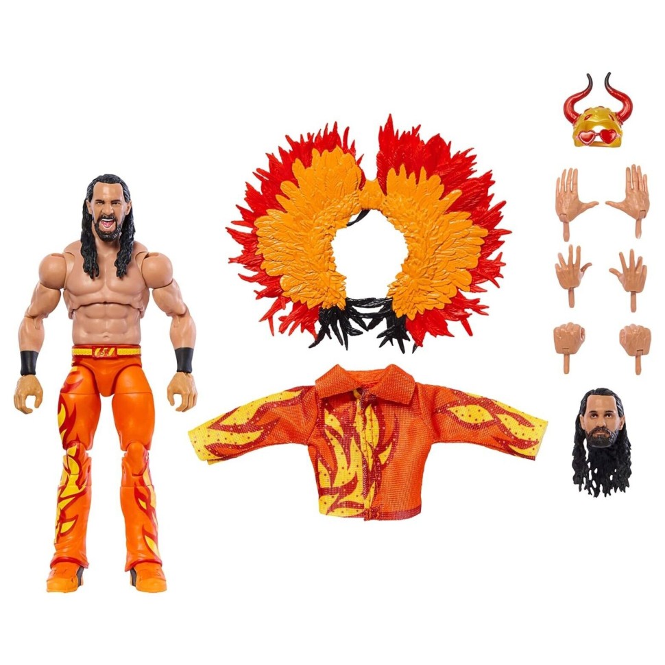 WWE Mattel Ultimate Edition Fan Takeover Seth "Freakin" Rollins Action Figure