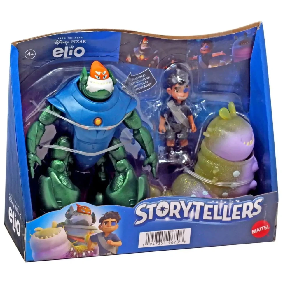 Disney Pixar Elio Exploring The Communiverse Storytellers Figure Pack