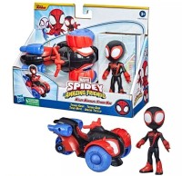 Marvel Spidey and His Amazing Friends Miles Morales Techno-Racer