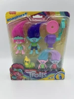 Trolls Figure Multipack Playset Imaginext DreamWorks New In Box 7pc