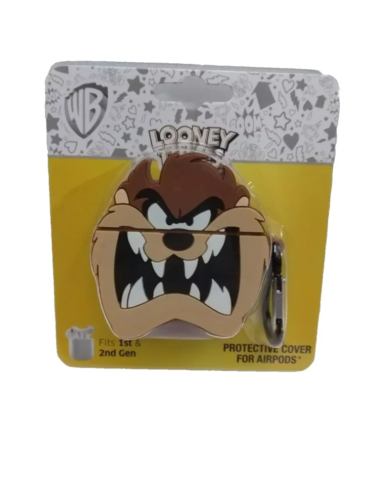 AIRPODS CASE GEN 1 & 2 TAZ Devil Looney Toons WARNER BROTHERS 