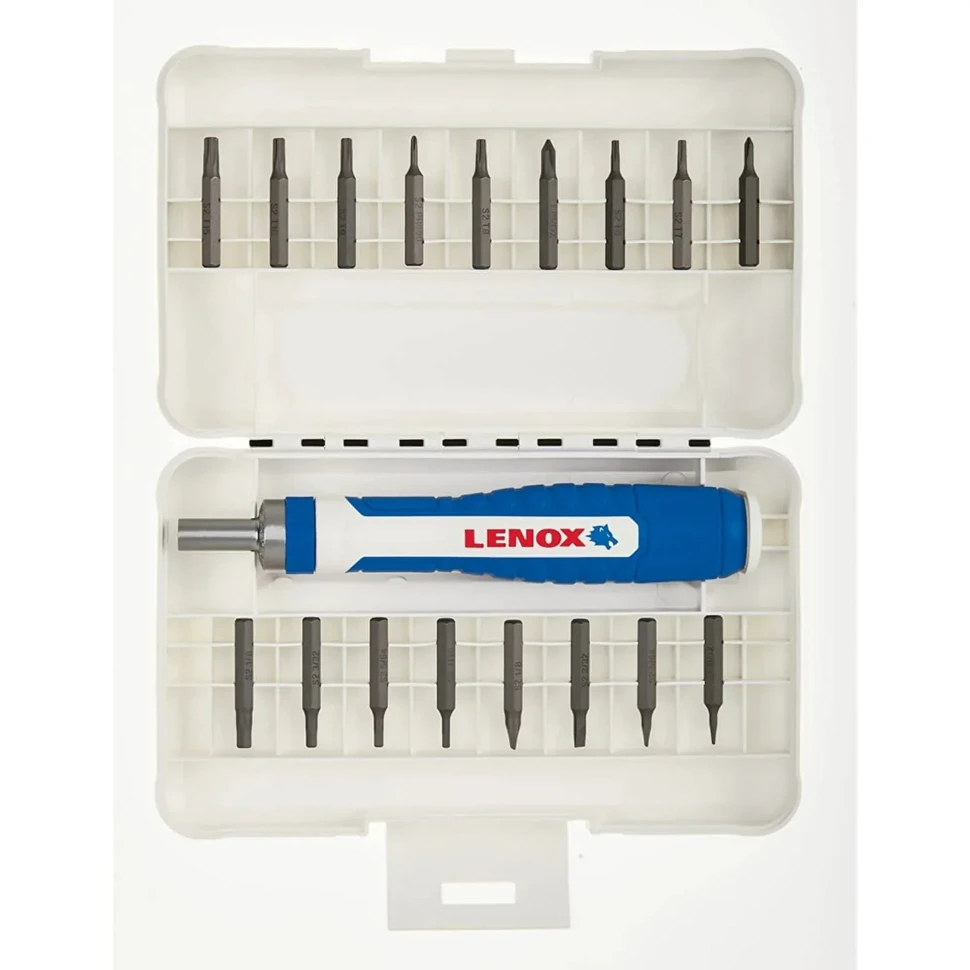 LENOX 18PC PRECISION MULTI-BIT RATCHETING SCREWDRIVER SET
