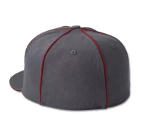 Harley-Davidson Bar &amp; Shield Baseball Fitted Hat Cap Size 7 1/4 Grey