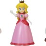 MARIO MUSHROOM KINGDOM DIORAMA SET LUIGI PRINCESS PEACH MARIO NINTENDO 4" 3 PACK 