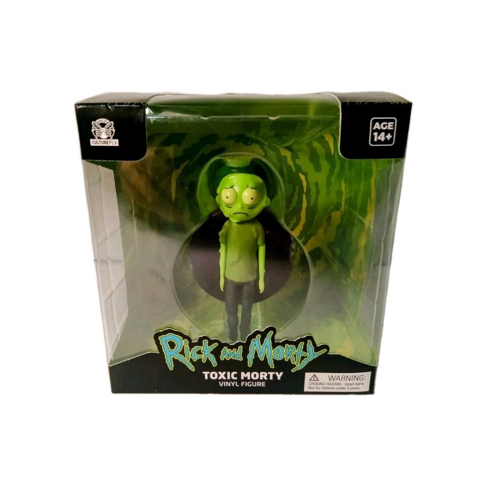 Toxic Morty Rick and Morty 4.5" Figure Collectible Vinyl Culture Fly