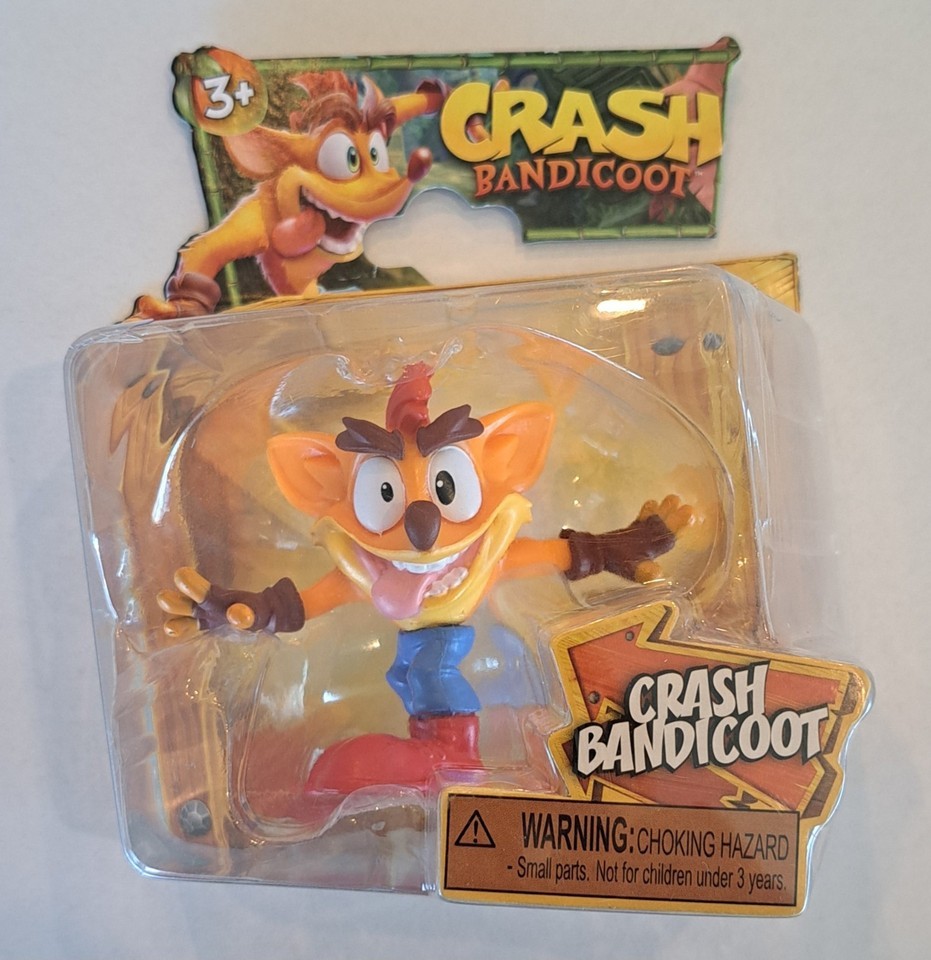 Crash Bandicoot Jakks Pacific 2.5" Head Start Action figure 2023 Toy
