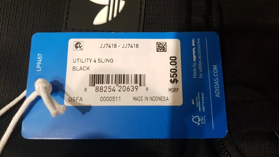 Adidas UTILITY 4 SLING BAG NEW WITH TAGS Crossbody Bag Unisex