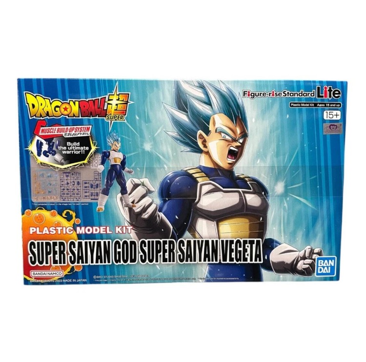 Dragonball Z Figure-rise Plastic Model Kit SUPER SAIYAN GOD SUPER SAIYAN VEGETA