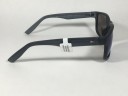 Tommy Hilfiger Saint Rectangular Sunglasses Blue Gray Frame Blue Flash Mirror Lens SAINT MP OM492