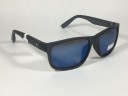 Tommy Hilfiger Saint Rectangular Sunglasses Blue Gray Frame Blue Flash Mirror Lens SAINT MP OM492