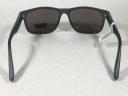 Tommy Hilfiger Saint Rectangular Sunglasses Blue Gray Frame Blue Flash Mirror Lens SAINT MP OM492