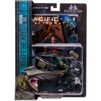 Pacific Rim Knifehead (Kaiju) 4" Scale Figure Playset with Comic