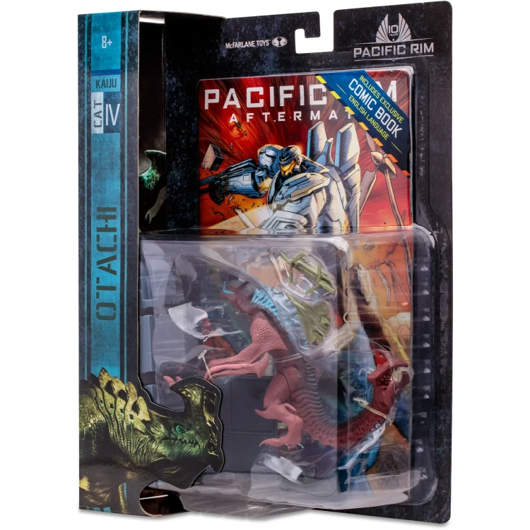Pacific Rim Otachi Kaiju 4 Inch Action Figure Playset and Comic Book