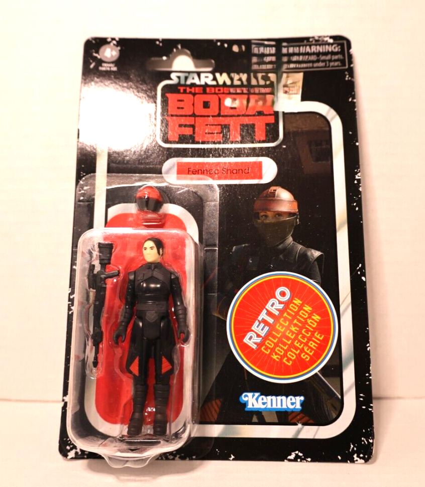 Star Wars Retro Collection Book Of Boba Fett Fennec Shand