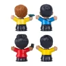 Fisher-Price Star Trek TOS Little People Collectible Action Figure, Multicolor, 2.5'', 4 Piece
