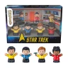 Fisher-Price Star Trek TOS Little People Collectible Action Figure, Multicolor, 2.5'', 4 Piece