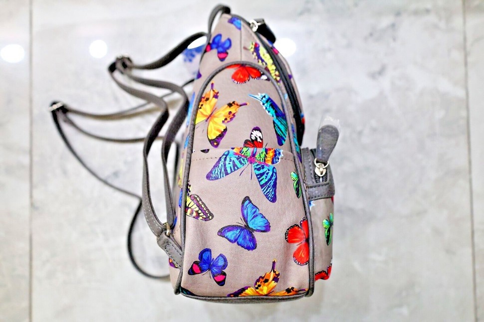 MultiSac Backpack Butterfly Bag Faux Leather Burst Major