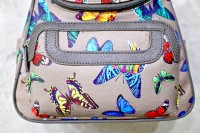 MultiSac Backpack Butterfly Bag Faux Leather Burst Major