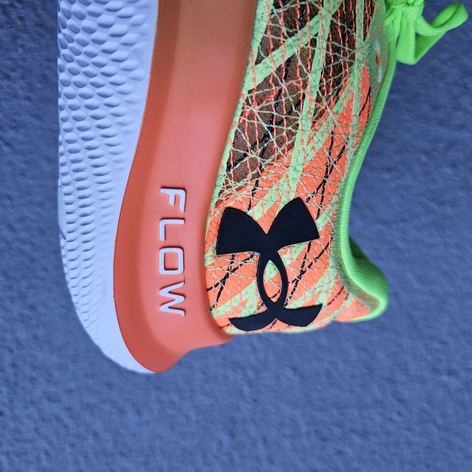 Under Armour Flow Velociti Wind 2 Synthetic Textile Men's Low Top Trainers - Image 14