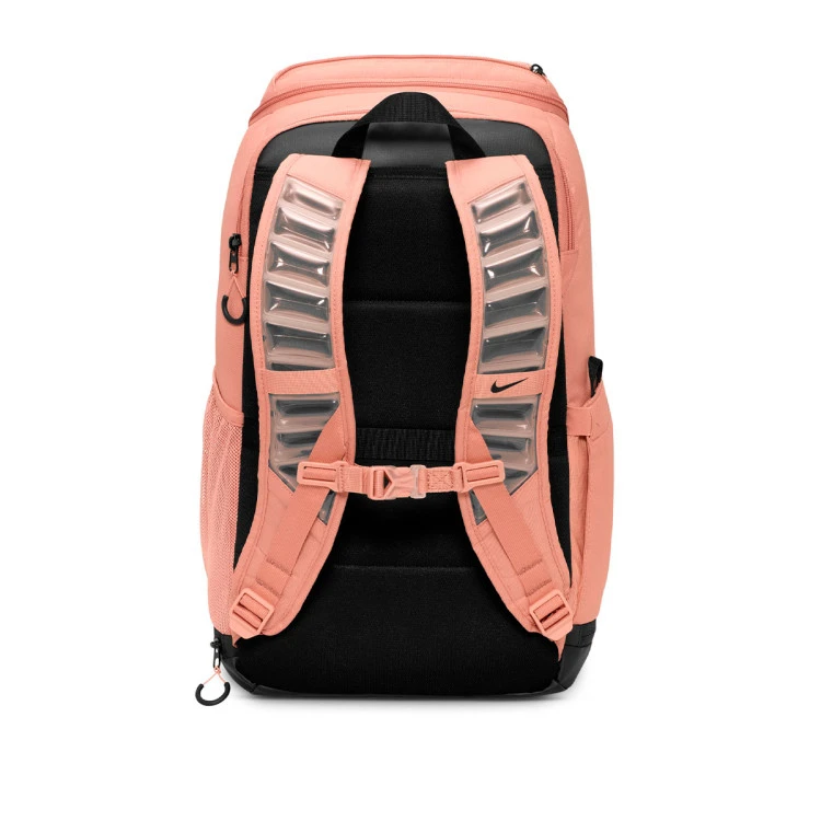 Nike Varsity Elite Hoops Backpack (32L) Rose Gold Black HM9965 688 - Image 11