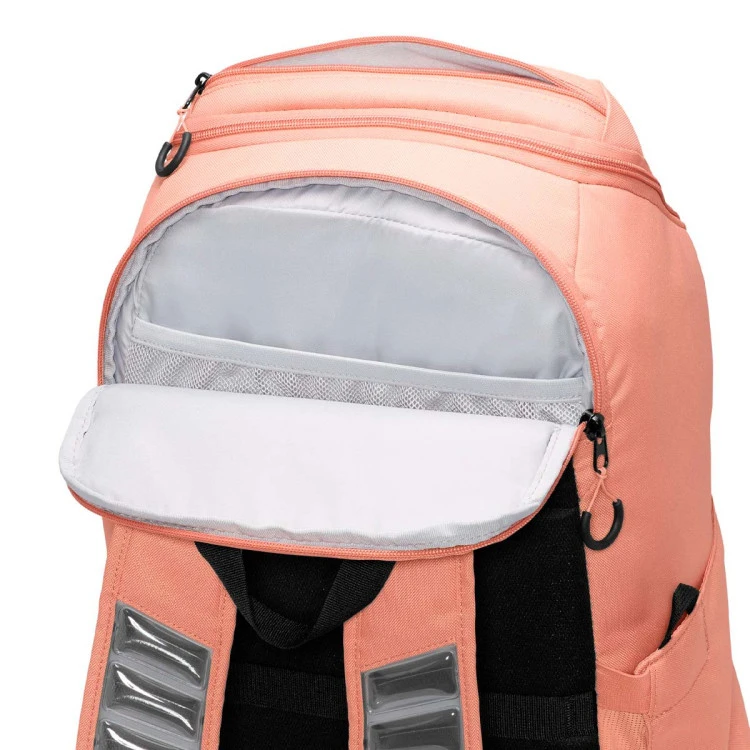 Nike Varsity Elite Hoops Backpack (32L) Rose Gold Black HM9965 688 - Image 8