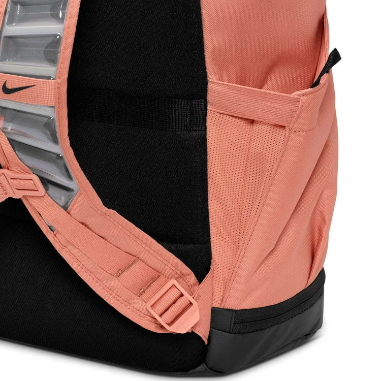 Nike Varsity Elite Hoops Backpack (32L) Rose Gold Black HM9965 688 - Image 6