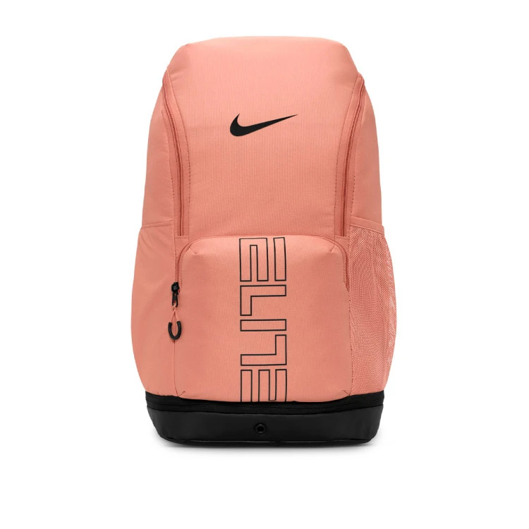 Nike Varsity Elite Hoops Backpack (32L) Rose Gold Black HM9965 688