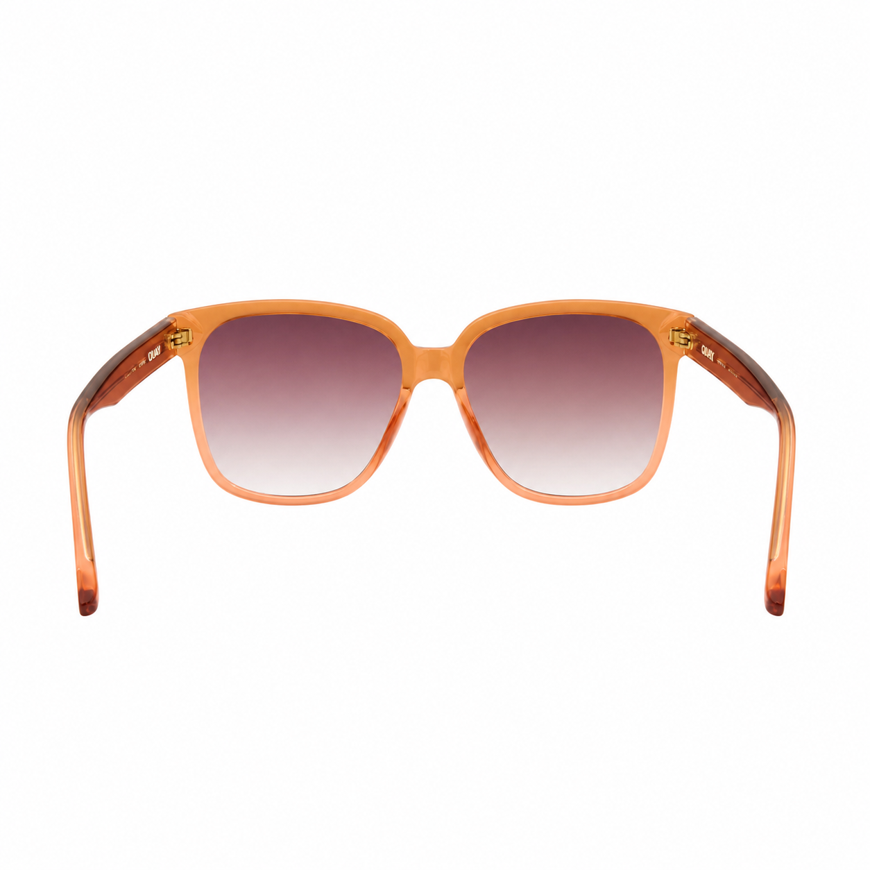 QUAY WIDE AWAKE, Coffee Rose Sunglasses, Oversized Designer Eyewear - Image 5