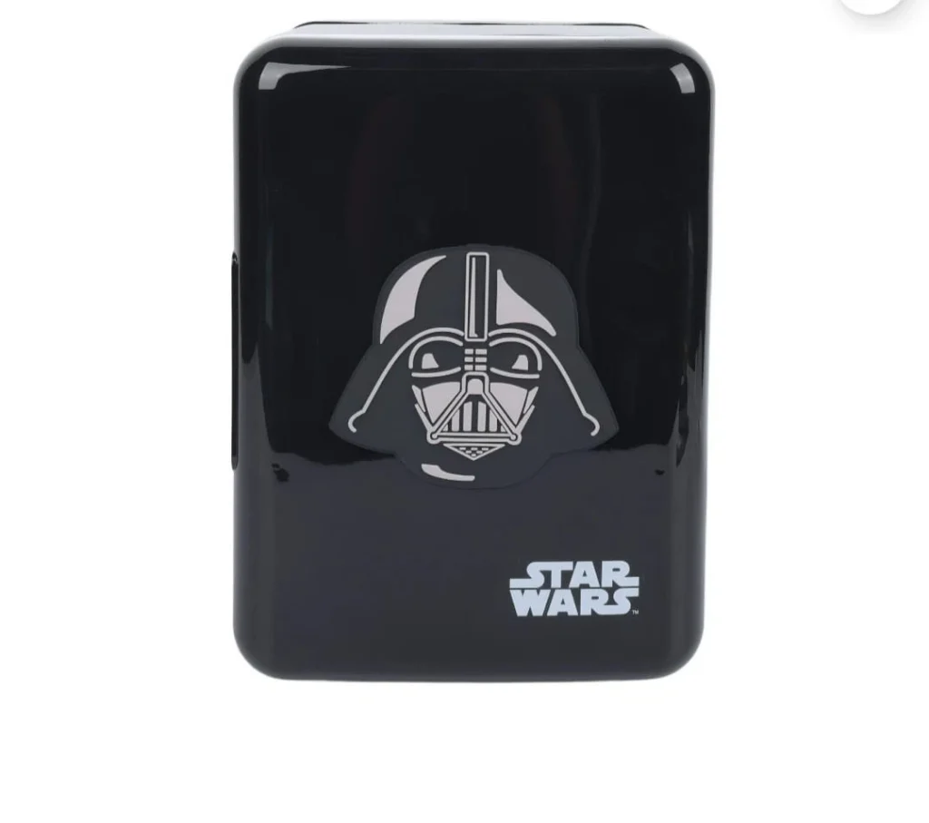 Star Wars Darth Vader Mini Fridge 4L 6 Can Cooler Office Bedroom Desk Refrigerator